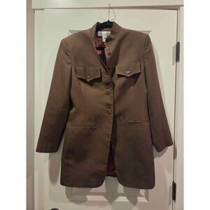 Vintage Jones New York womens wool blazer size 10 made in USA